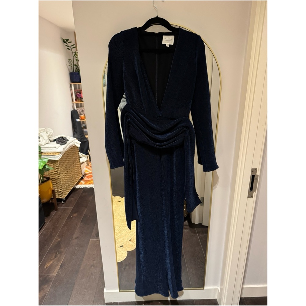 NWOT Galvan Navy Jumpsuit